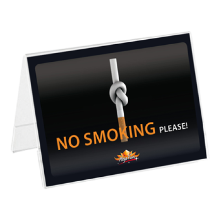 Schild "No Smoking"